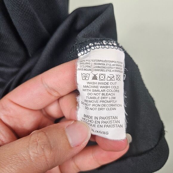 NFL Team Apparel Steelers Shirt Sleeve Black & Yellow XL - Picture 9 of 10